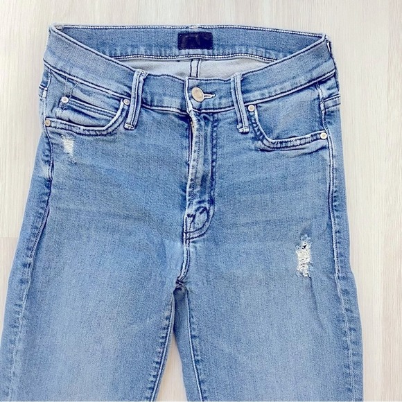 Mother denim the rascal ankle size 25 learning to hula - Picture 3 of 10